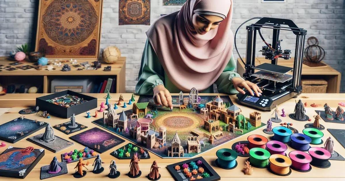 Como Impressão 3D Está Permitindo a Criação de Jogos de Tabuleiro Totalmente Personalizados