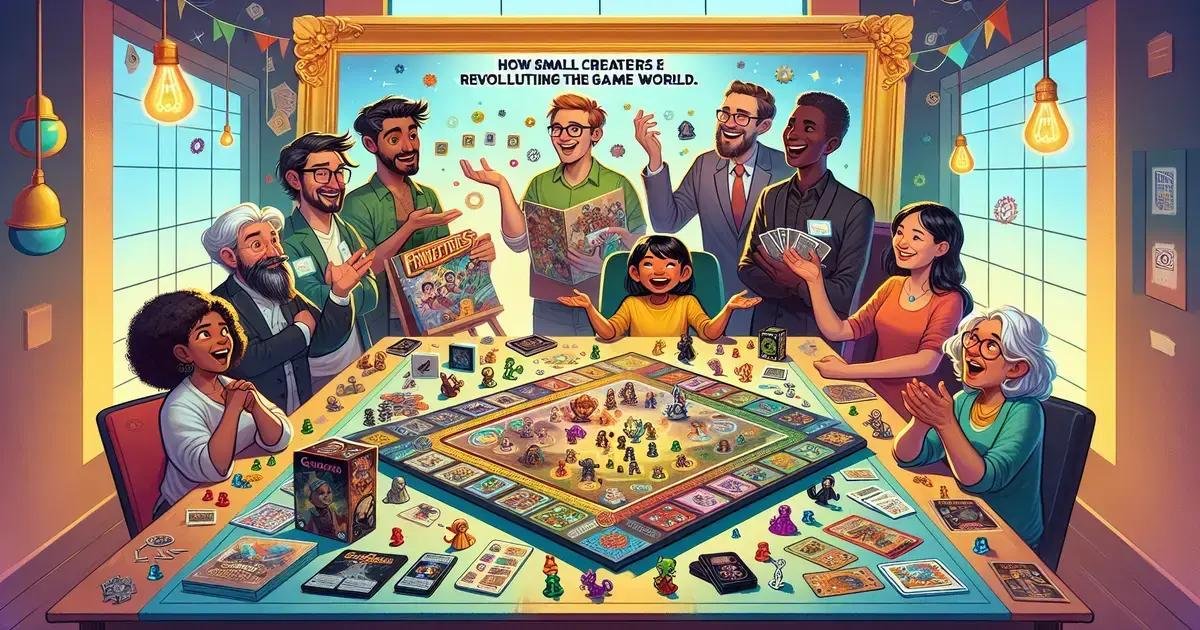 Como Pequenos Criadores Estão Revolucionando o Mundo dos Jogos de Tabuleiro