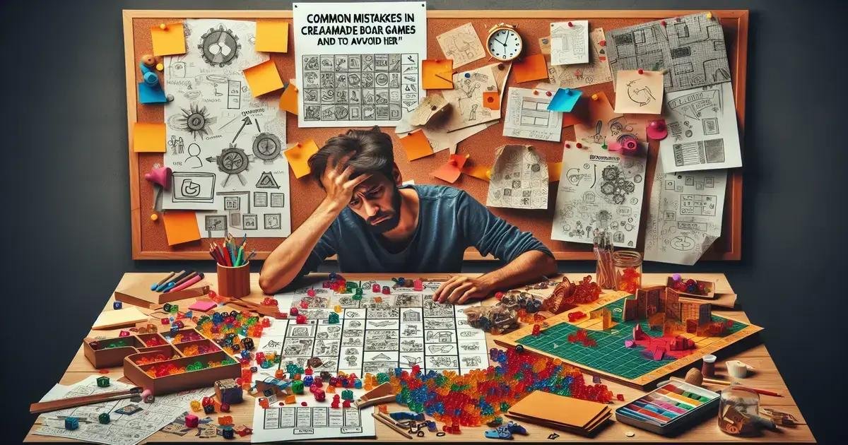 Erros Comuns ao Criar Jogos de Tabuleiro Caseiros (E Como Evitá-los)