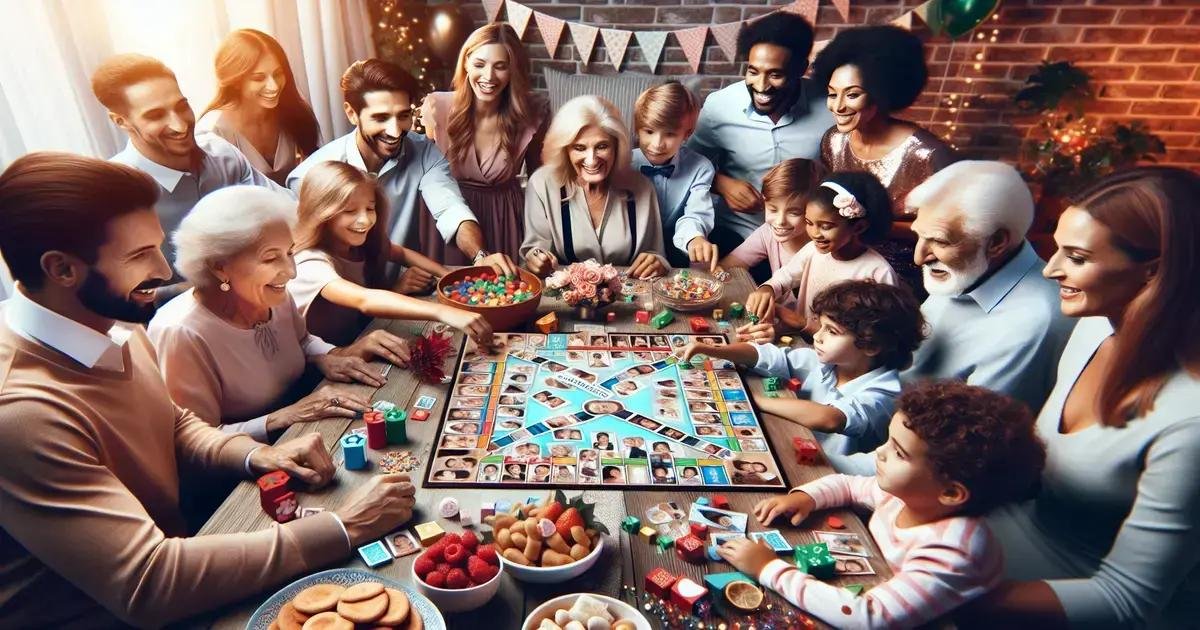 Jogos de Tabuleiro Personalizados para Comemorações e Festas de Família